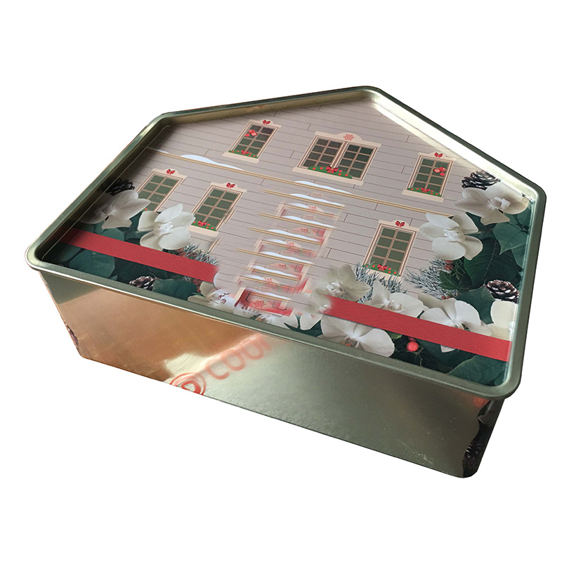 Whisky Wine Packaging Tin Rectangular Wine Champagne Tin Gift Box Alcohol Bottle Tin Box