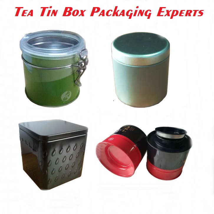 tea tin box